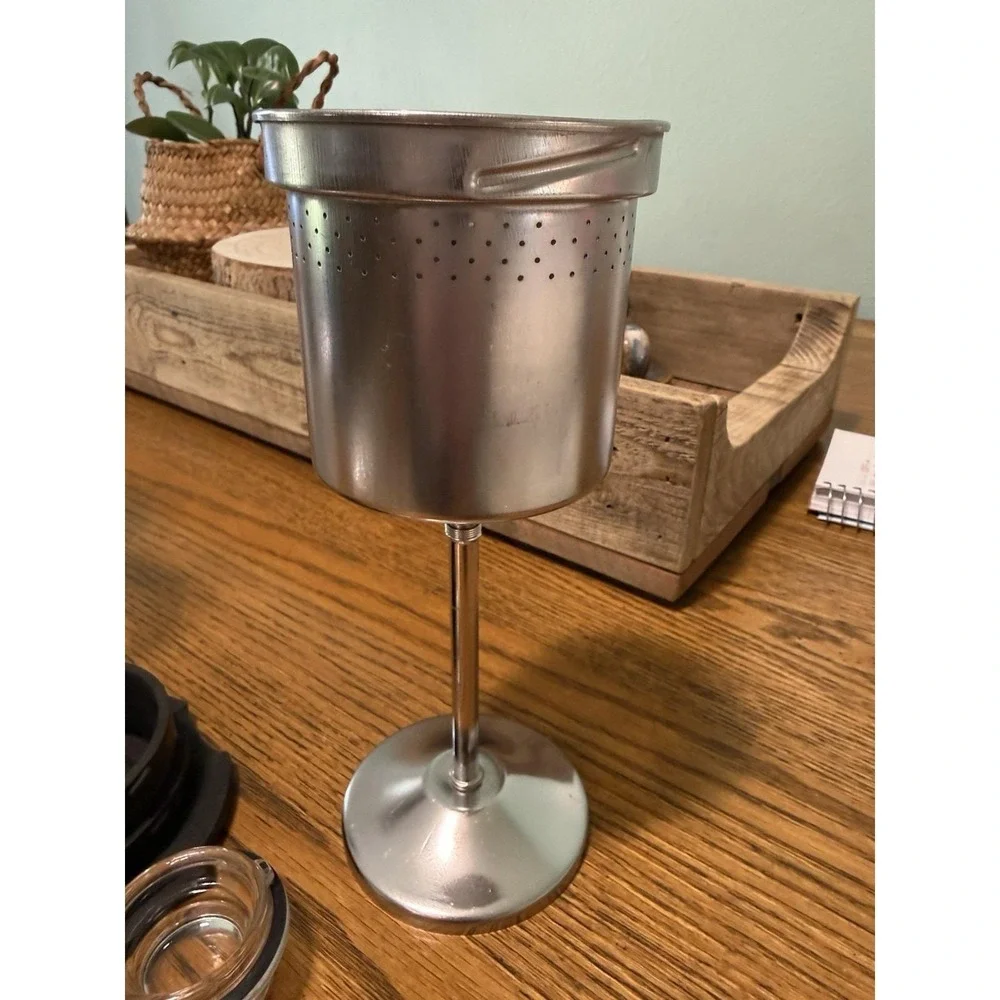 9 cup floral bouquet coffee percolator